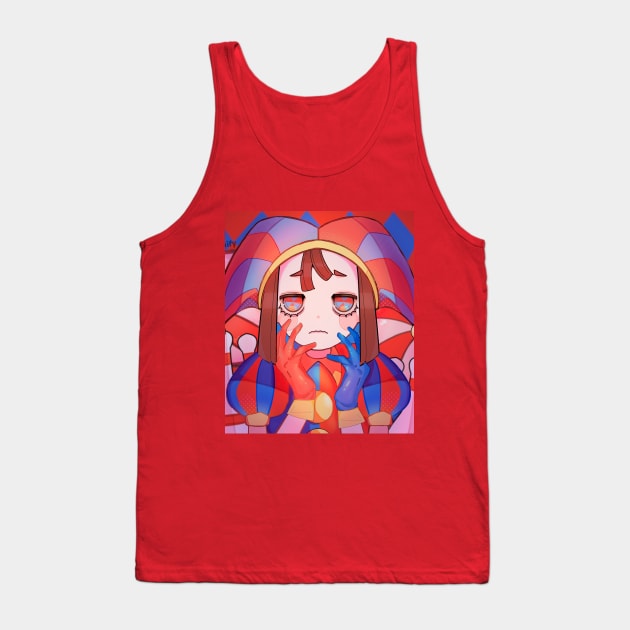 Pomni Tank Top by Mouphi Kawaii store